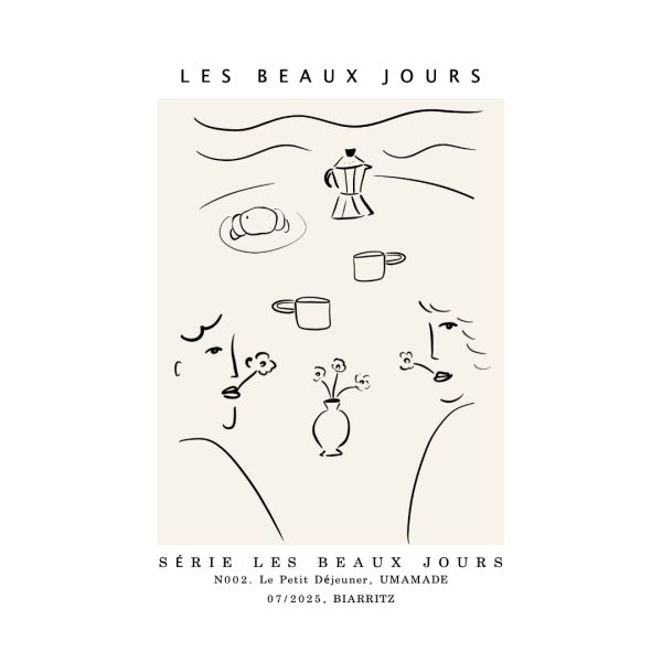 Le petit dejeuner - Art Print
